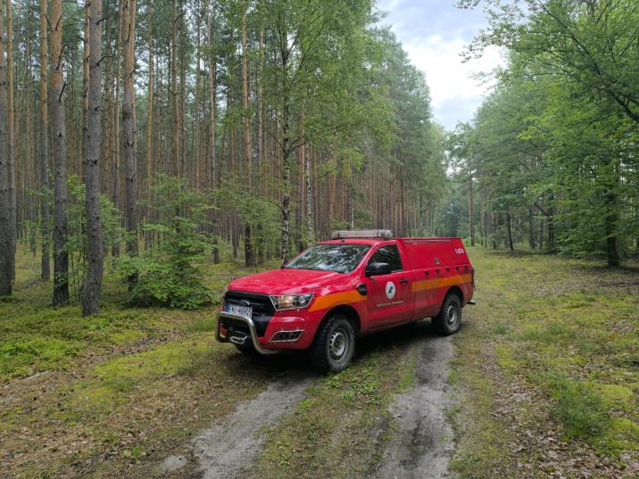 Samochód&#x20;patrolowy&#x20;Nadleśnictwa&#x20;Skwierzyna&#x0a;fot&#x2e;&#x20;K&#x2e;Sławiński